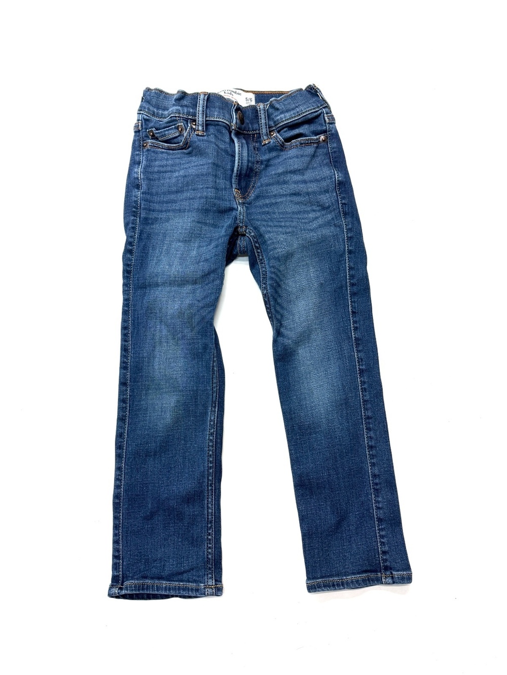 Abercrombie Kids Blue Skinny Jeans Denim Stretch Pants Size 5/6